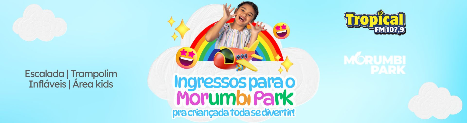 Banner Ingressos para o Morumbi Park